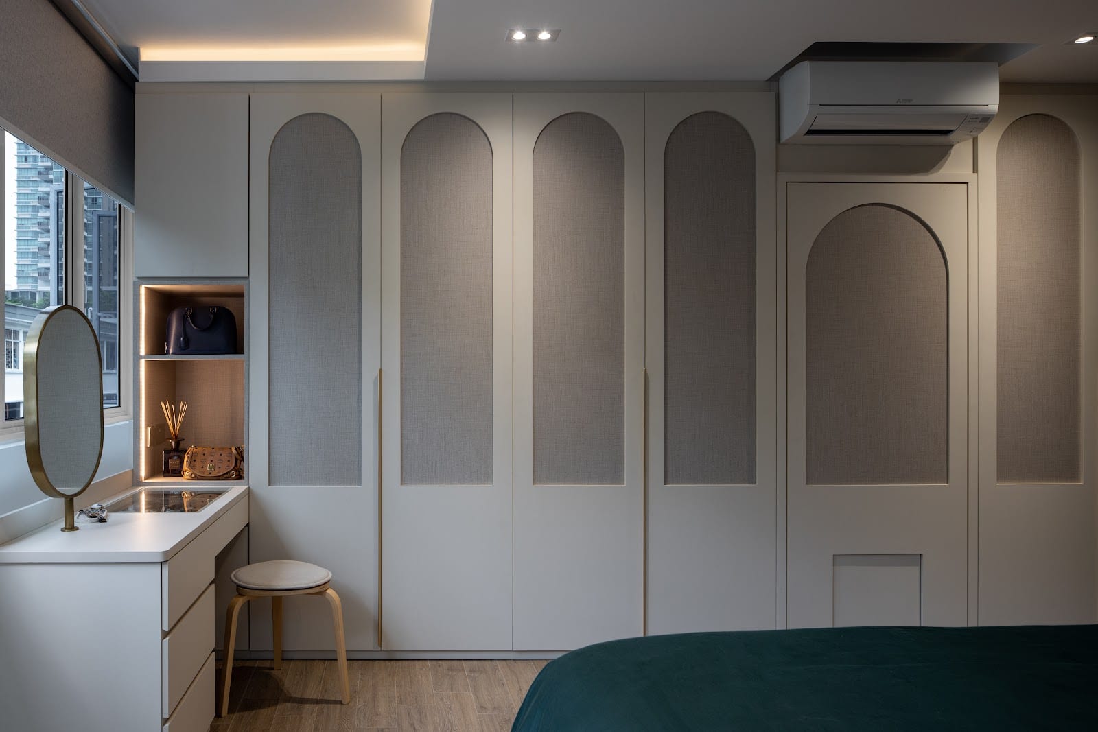 Muted tones and serene living space at Woodlands Spring BTO